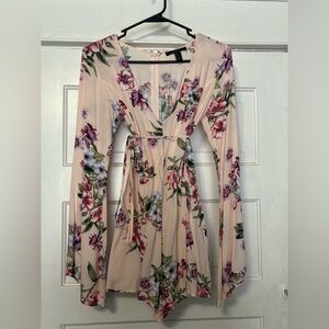 Forever 21, floral romper. Size small.